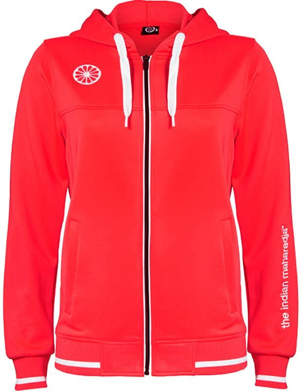 The Indian Maharadja tech hooded jacket heren red S