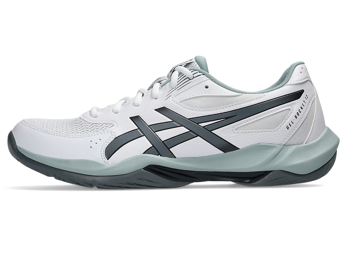 Asics Gel-Rocket 12 White/Steel Grey