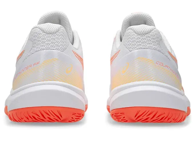 Asics Court Hunter FF White/Vivid Coral Women
