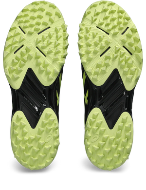 Asics Field Speed FF Men Black - Glow Yellow Hockeyschoen