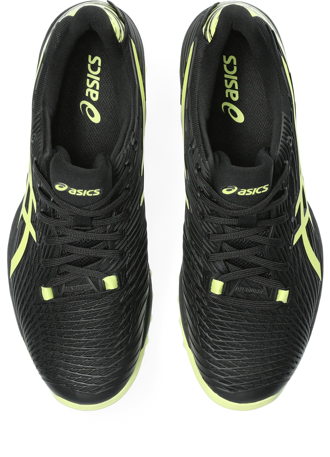 Asics Field Speed FF Men Black - Glow Yellow Hockeyschoen