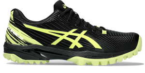 Asics Field Speed FF Men Black - Glow Yellow Hockeyschoen