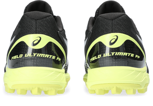 Asics Field Ultimate FF Men Black - Glow Yellow Hockeyschoen
