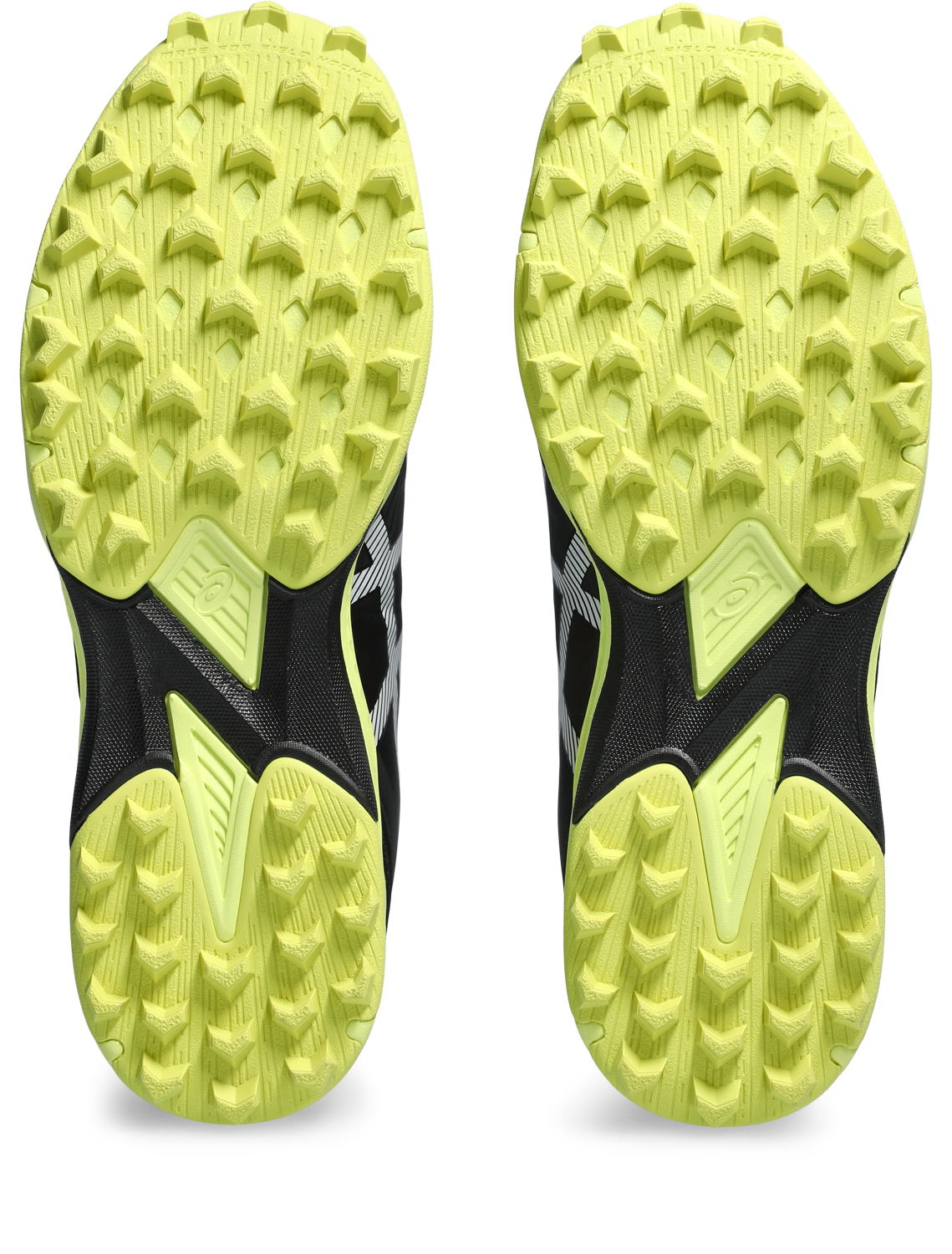 Asics Field Ultimate FF Men Black - Glow Yellow Hockeyschoen