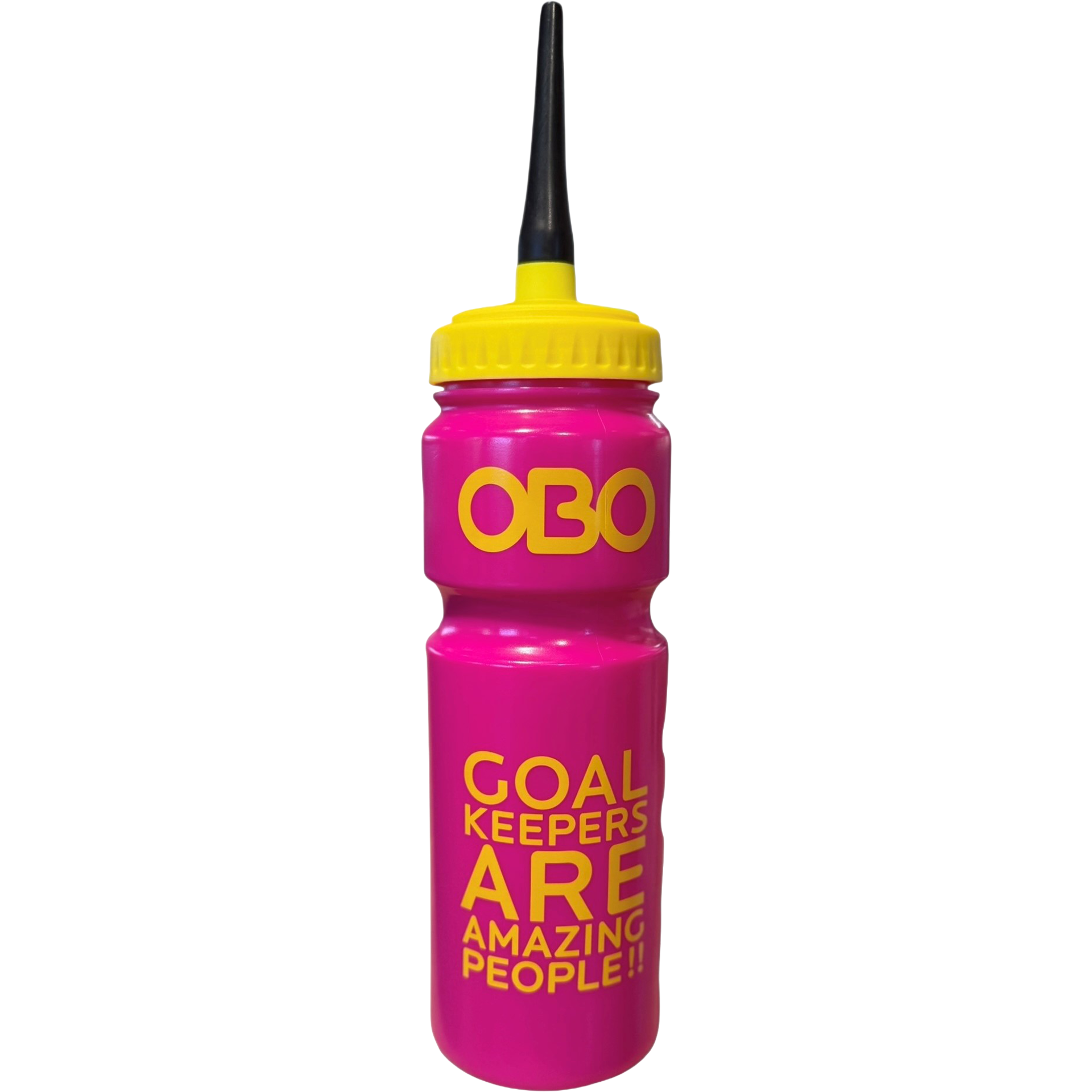Obo Goalie Water Bottle Roze/Geel