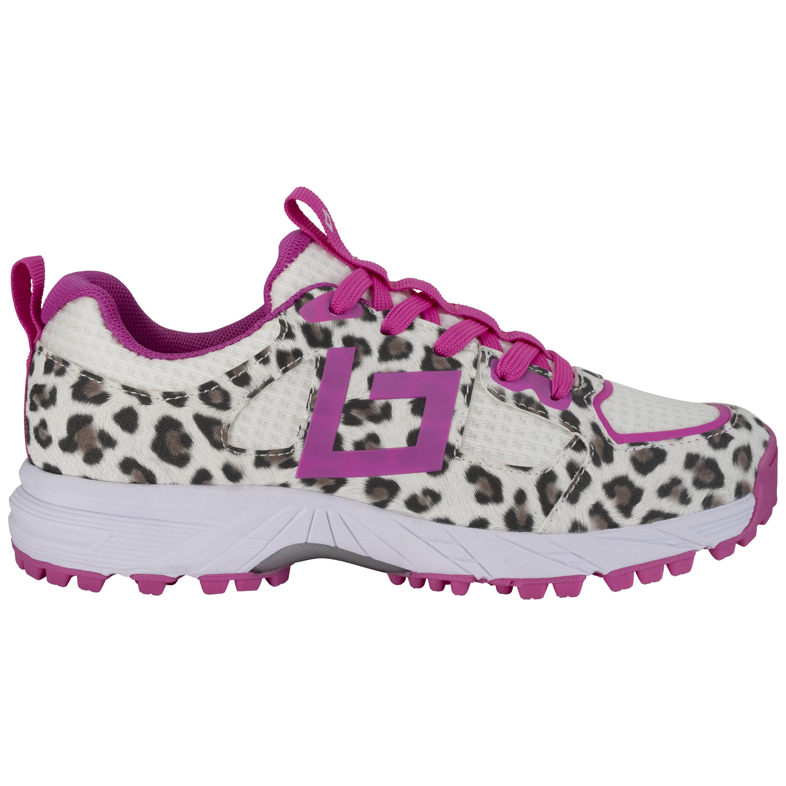 Brabo Shoe Tribute Leopard/ Pink+ Slides Junior