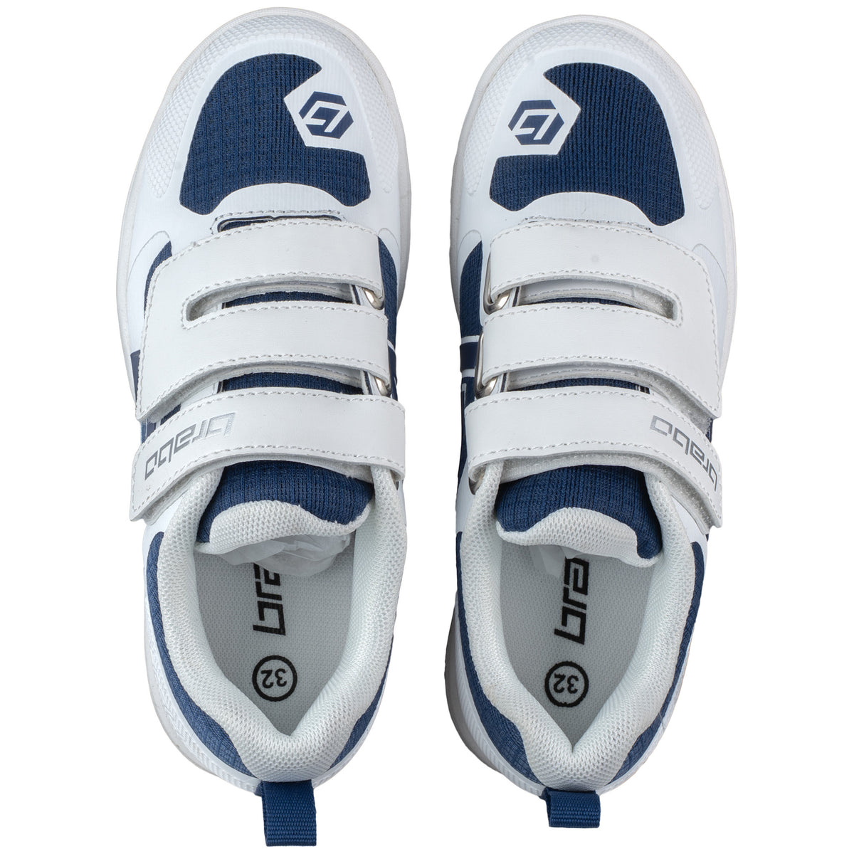 Brabo Shoe Indoor Force Navy Wit