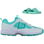 Brabo Shoe Tribute Aqua Wit + Slide