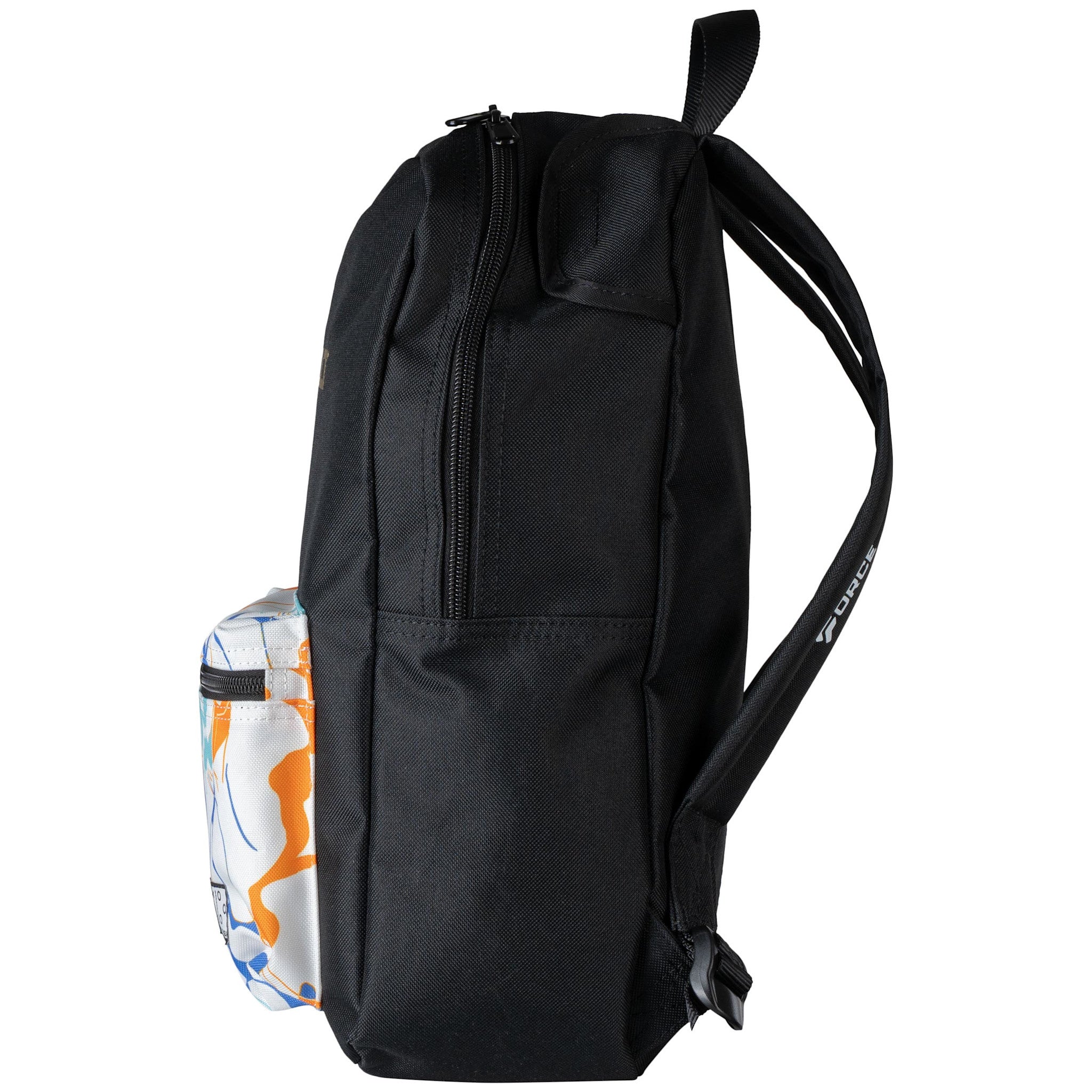 Brabo Backpack Force Zwart Marble Wit