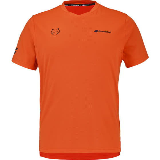 Babolat Crew Neck Tee Juan Lebron Red/Orange