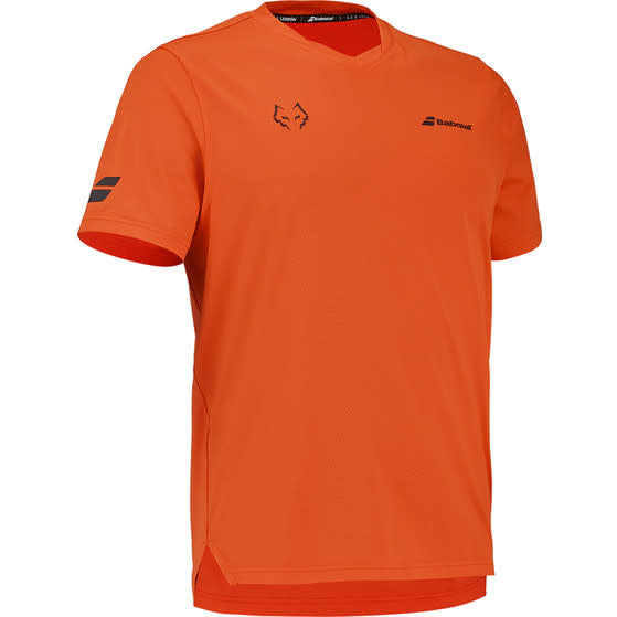 Babolat Crew Neck Tee Juan Lebron Red/Orange