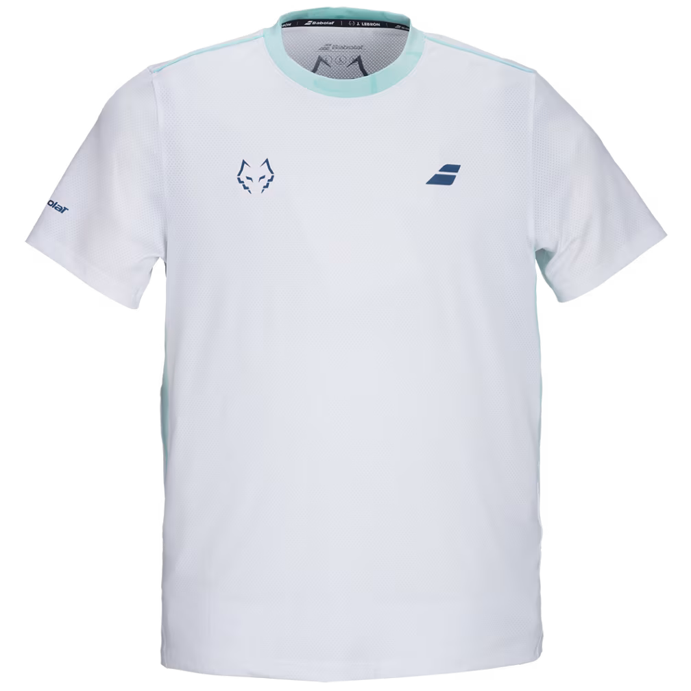 Babolat Crew Neck Tee Lebron White