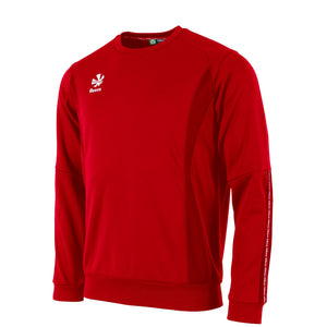 Reece Shift Round Neck Top Rood