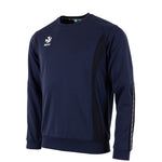 Reece Shift Round Neck Top Navy