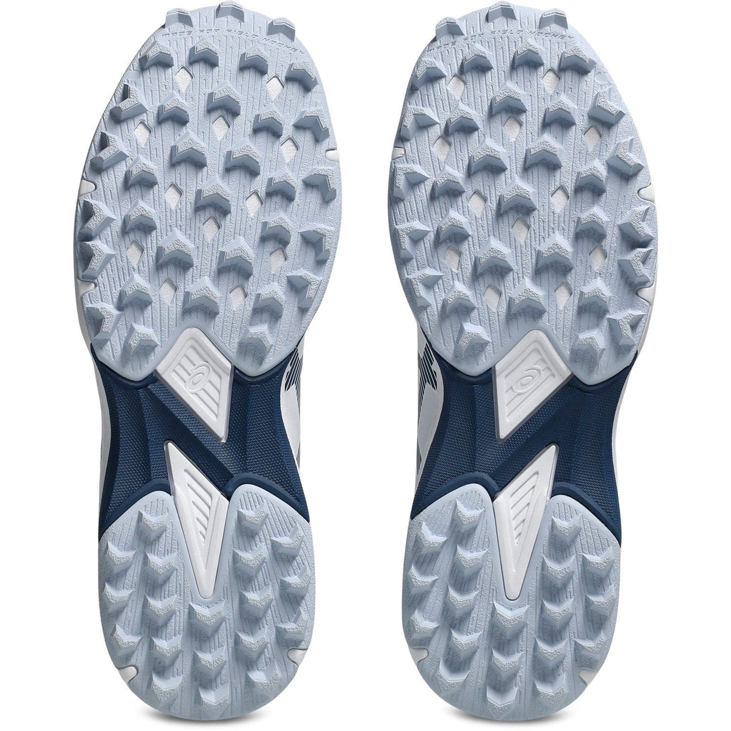 Asics Field Ultimate White/ Independence Blue Dames