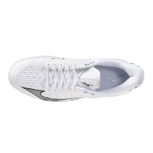 Mizuno Wave Leopardus White/Metallic Gray