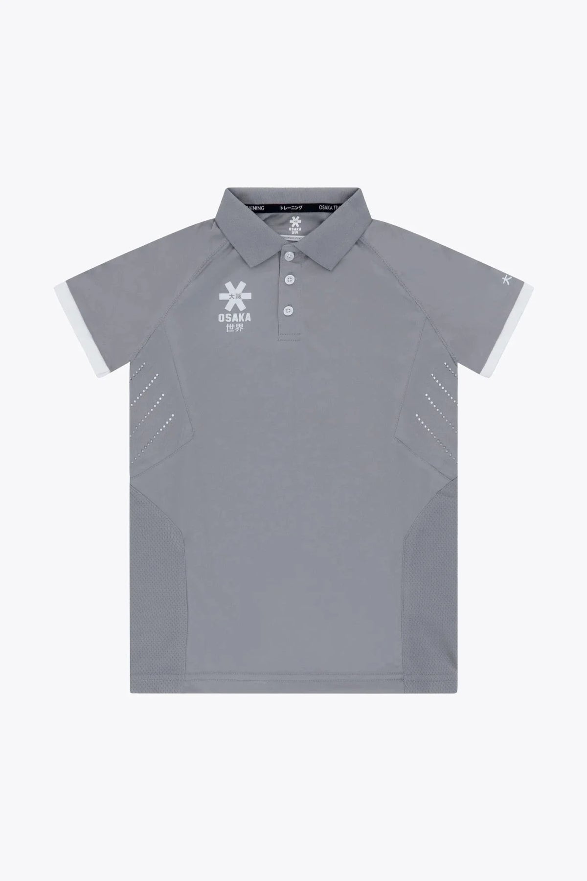 Osaka Kids Polo Jersey Dark Grey