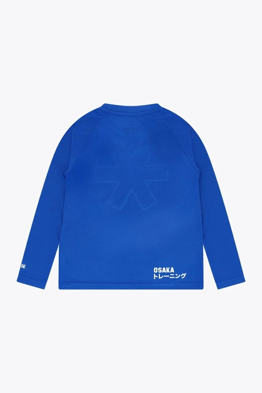 Osaka Training Tee Long Sleeve Royal Blue