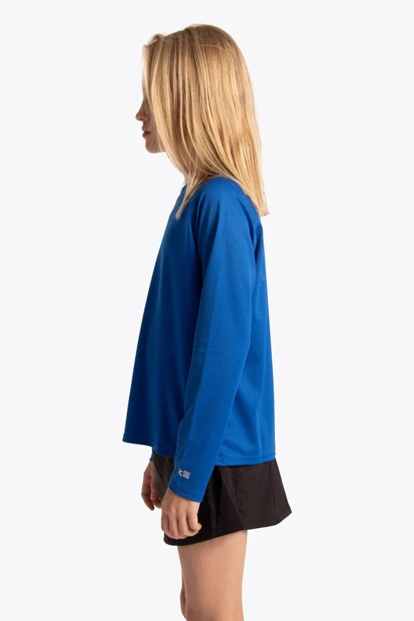 Osaka Training Tee Long Sleeve Royal Blue