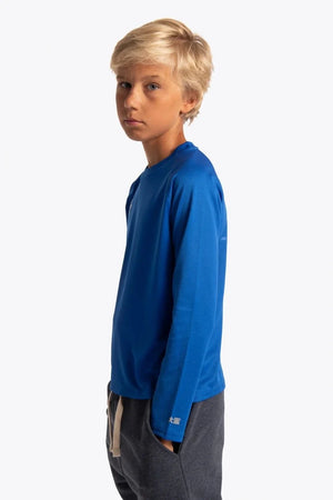 Osaka Training Tee Long Sleeve Royal Blue