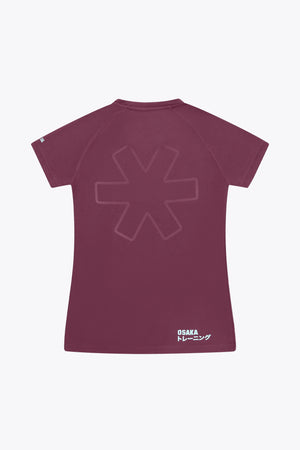 Osaka Women Training Tee Bordeaux