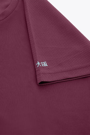 Osaka Women Training Tee Bordeaux