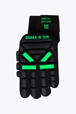 Osaka Yoroi-Full Foam Glove Indoor Black/Green