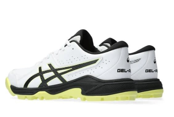 Asics Gel Peake White Glow Yellow Junior Hockeyschoen