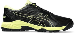 Asics Gel-Peake 2 Black - Glow Yellow Hockeyschoen
