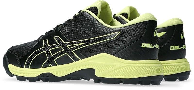 Asics Gel-Peake 2 Black - Glow Yellow Hockeyschoen