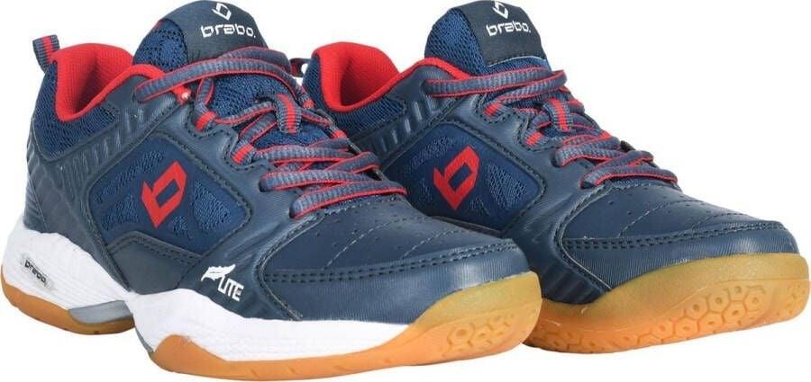 Brabo Tribute Indoor Navy - Red Zaalschoen