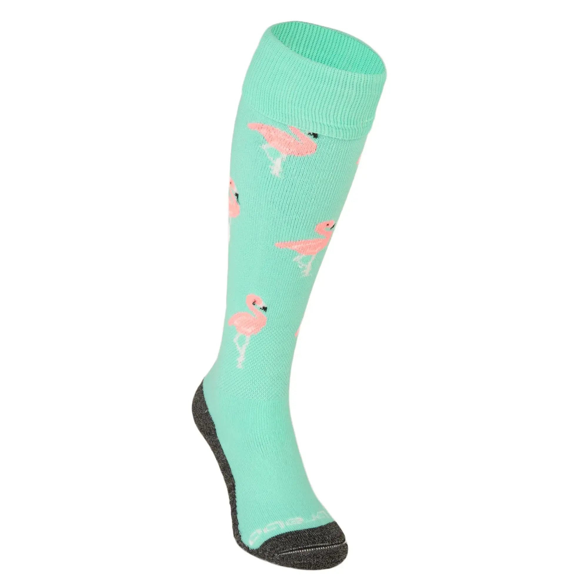 Brabo Socks Flamingo Mintgroen