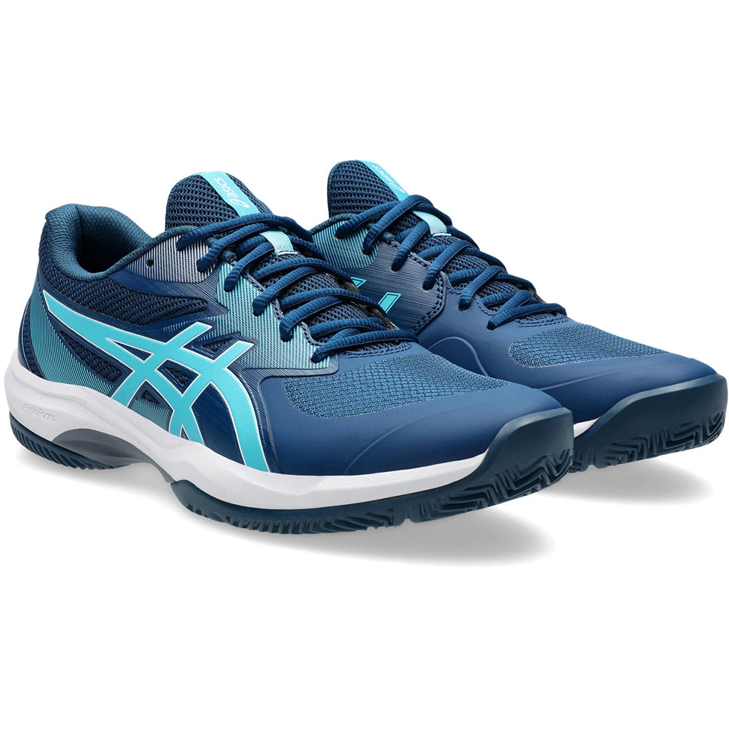 Asics Game FF Padelschoen Heren Mako Blue/Energy Aqua