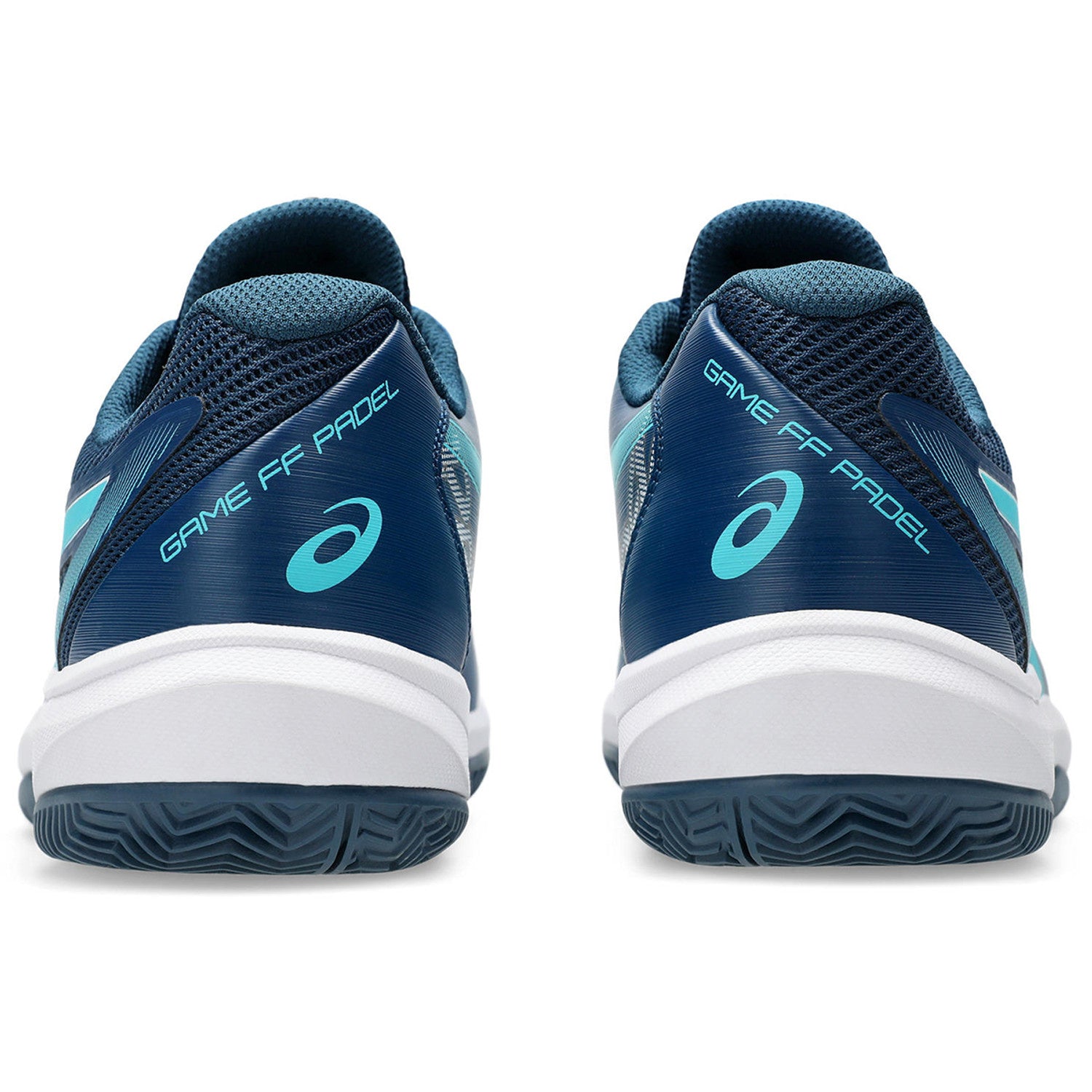 Asics Game FF Padelschoen Heren Mako Blue/Energy Aqua