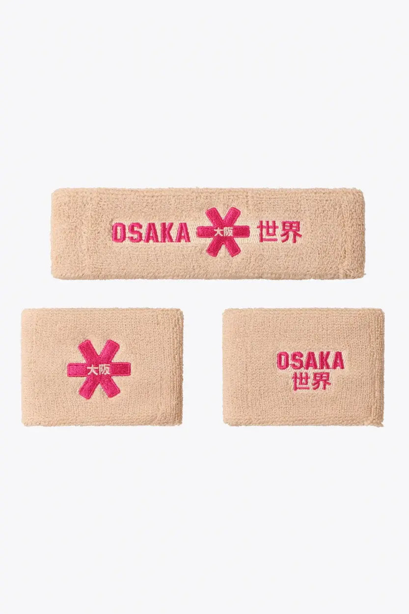 Osaka Sweatband Set 2.0 Sand