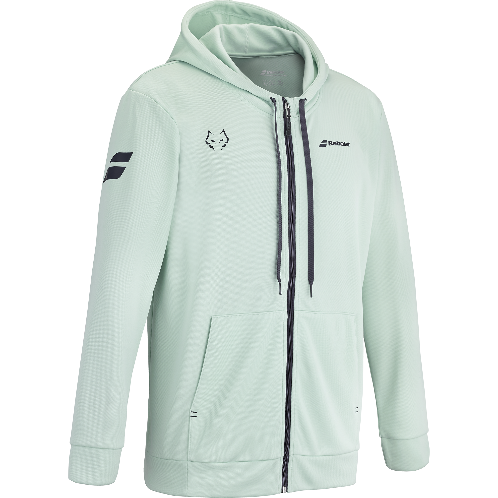 Babolat Hooded Jacket Juan Lebron Misty Jade