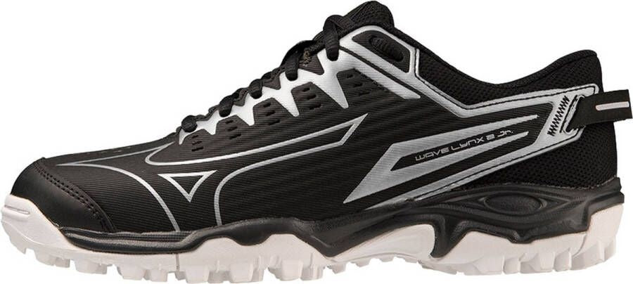 Mizuno Wave Lynx 2 Black - White Junior Hockeyschoen