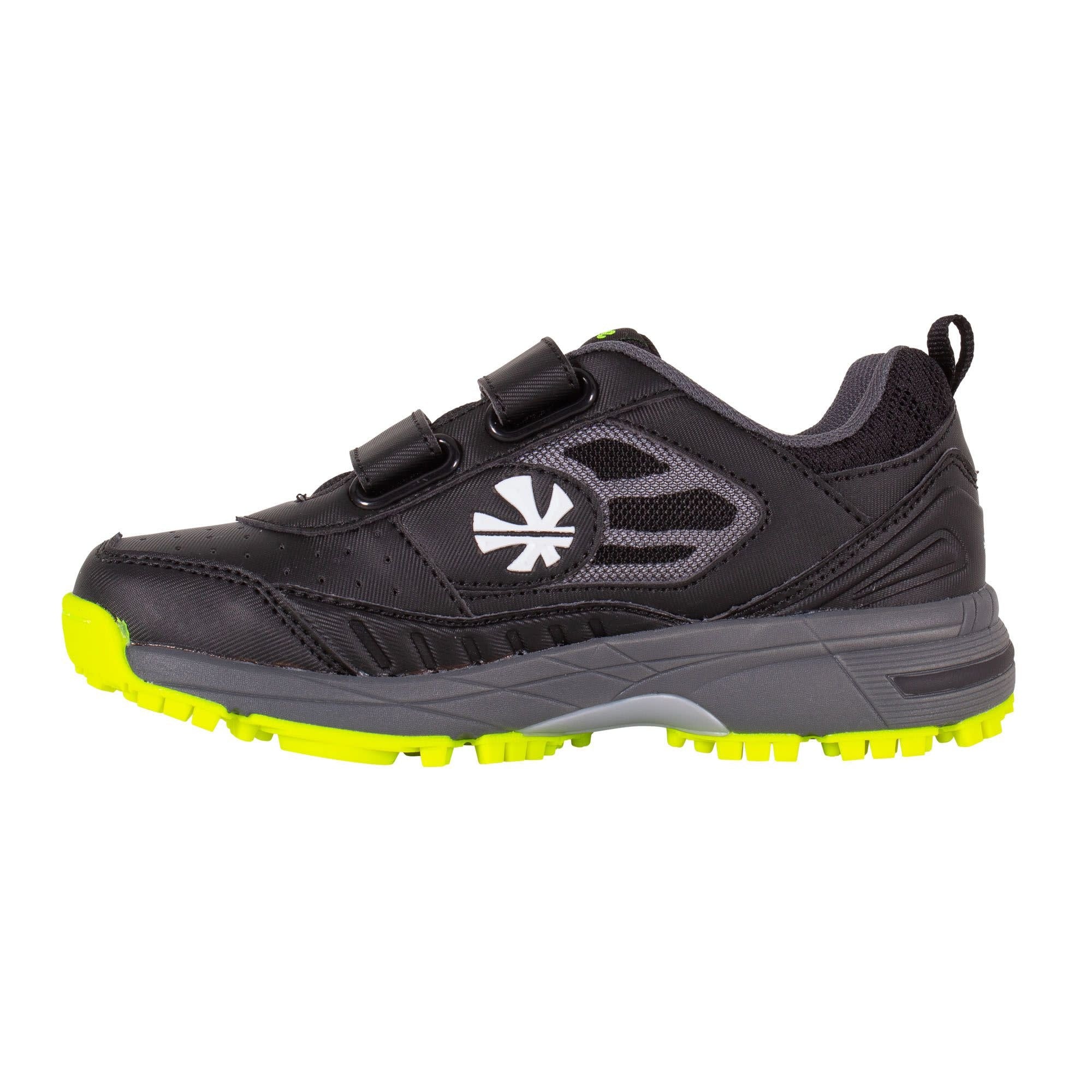 Reece Powerpitch hockeyschoen junior black - neon yellow