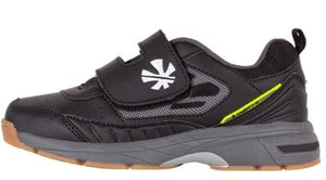 Reece Powerpitch Black - Neon Yellow Indoor Shoe Junior Size 33