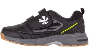 Reece Powerpitch Black - Neon Yellow Indoor Shoe Junior Size 33