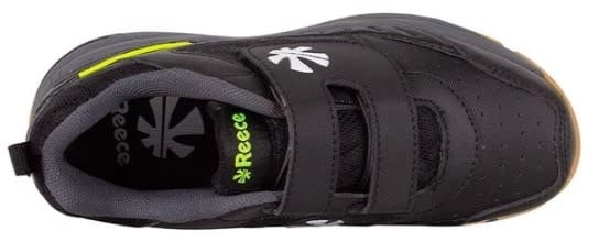 Reece Powerpitch Black - Neon Yellow Indoor Shoe Junior Size 33
