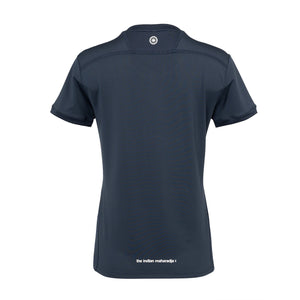 The Indian Maharadja Jaipur Women Performace Tee Navy