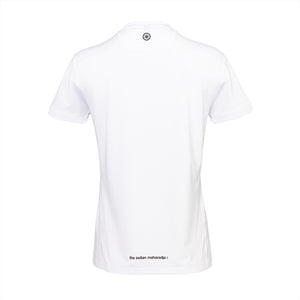 The Indian Maharadja Jaipur Women Performance Tee White