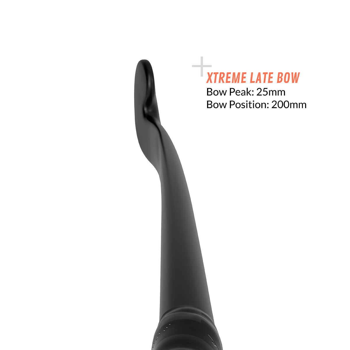 TK 1 Plus indoor extreme late bow black - silver 36.5 Inch
