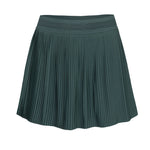 The Indian Maharadja Women Fine Pleated Skirt Hunter Green