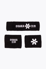 Osaka Sweatband Set 2.0 Black/White