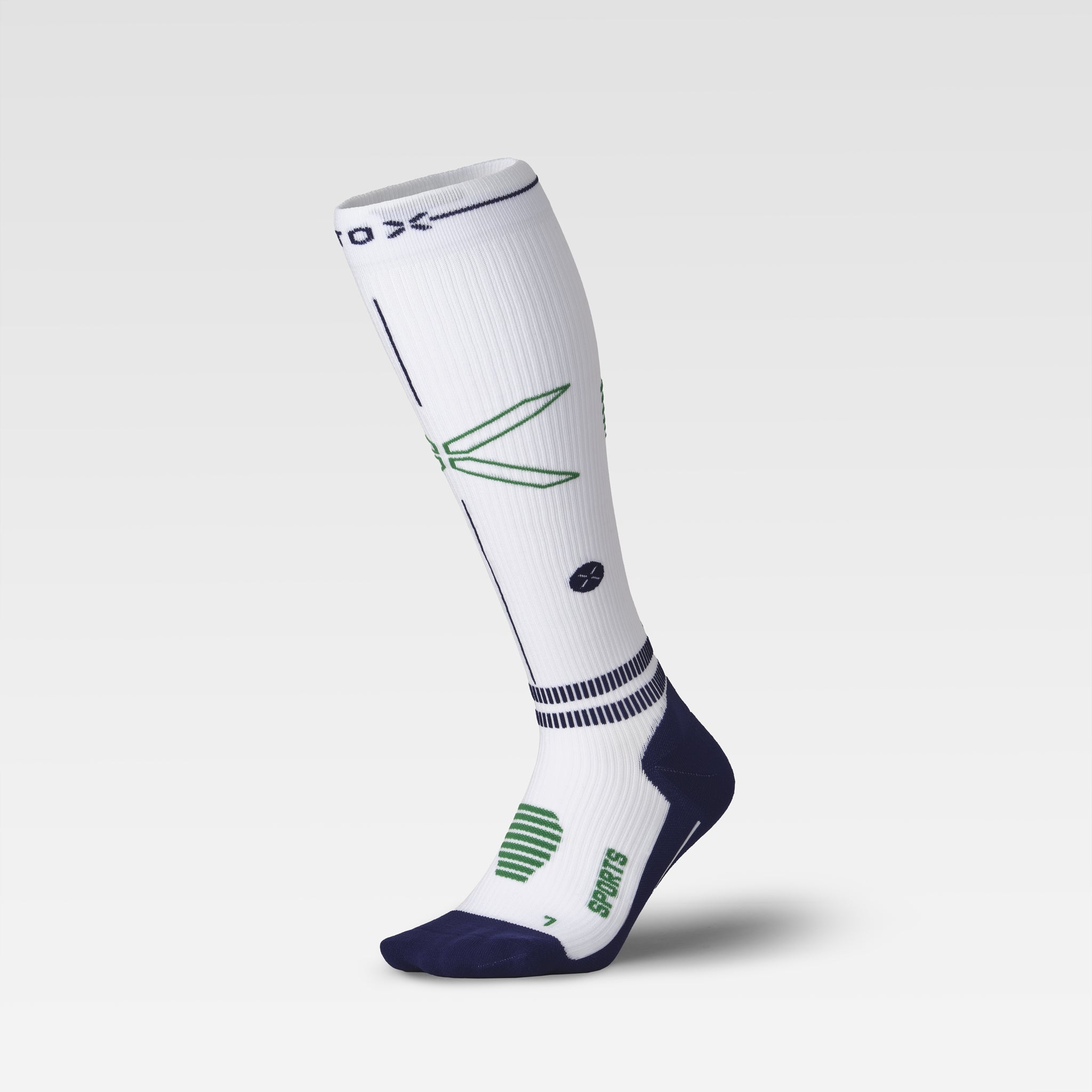 Stox Energy Socks Men White / Navy / Green
