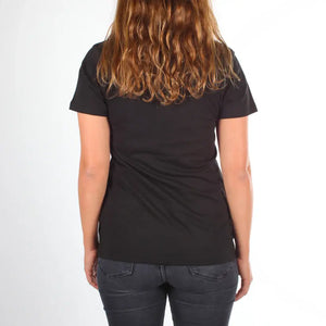 Osaka Women Tee White Star Black