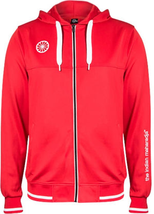 The Indian Maharadja tech hooded jacket heren red S