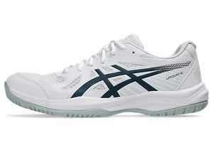 Asics Upcourt 6 White/ Tranquil Teal Men